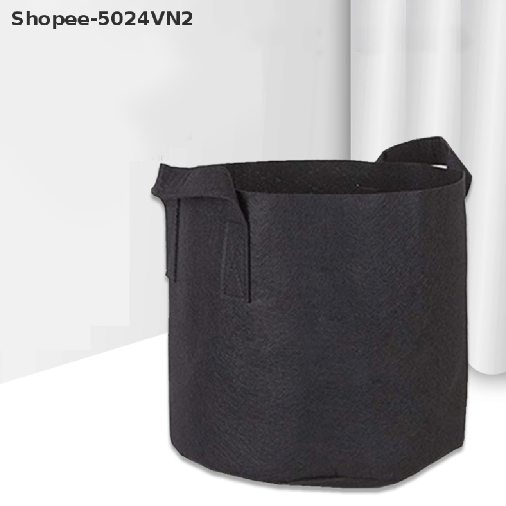 [&amp; Home &amp; living &amp;] 5 Túi Trồng Cây Bằng Vải Nỉ Gallon Làm Vườn