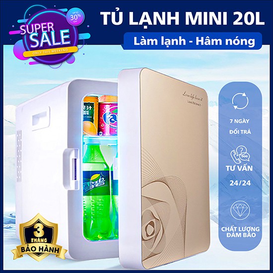 Tủ lạnh mini 20L nhỏ gọn tiện dụng