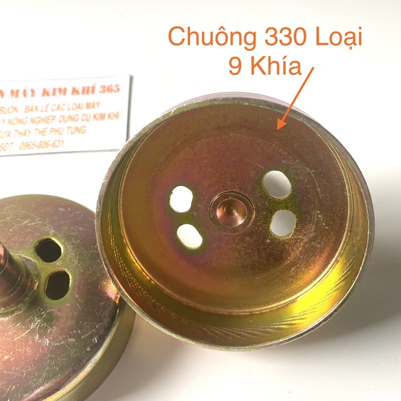 Chuông Máy Cắt Cỏ 260 - 330 Loại 7 Khía Và 9 Khía - Chuông Bố Côn Máy Cắt Cỏ Các Loại