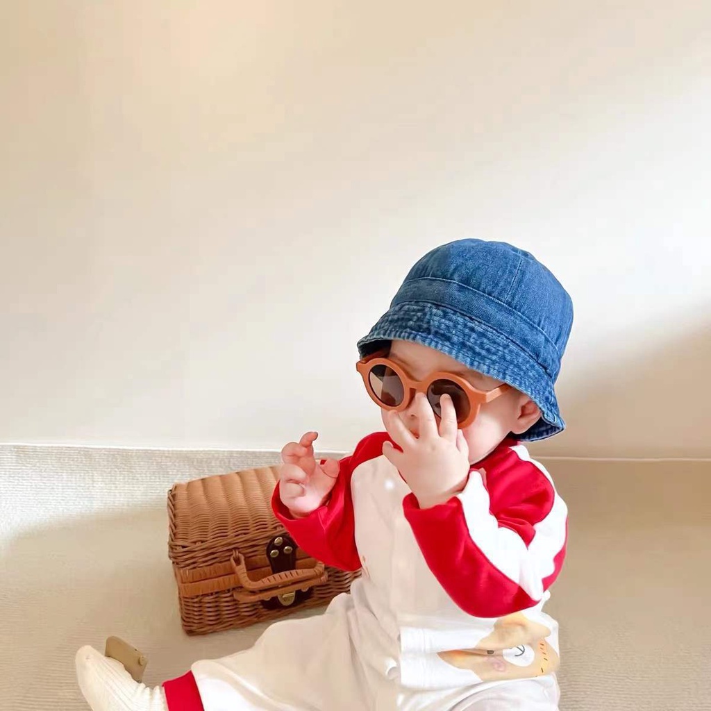 Nón tai bèo denim thời trang đáng yêu dành cho trẻ 1-4 tuổi