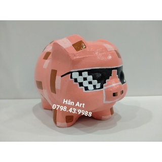 Heo Đất Minecraft Cool Ngầu
