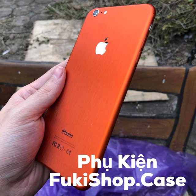 [ Hot_Sale ] [8 MÀU] Dán Skin Nhôm Xước iPhone có iMei ip6 ip6s 6plus 7plus 8plus ip7 ipX ipXS