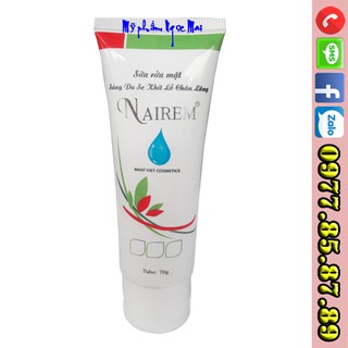 Sữa rửa mặt sáng da, Se khít lỗ chân lông dưỡng chất Collagen Nairem (70ml)