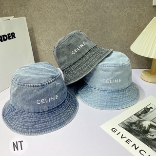 Mũ vành bucket ce line bò mềm