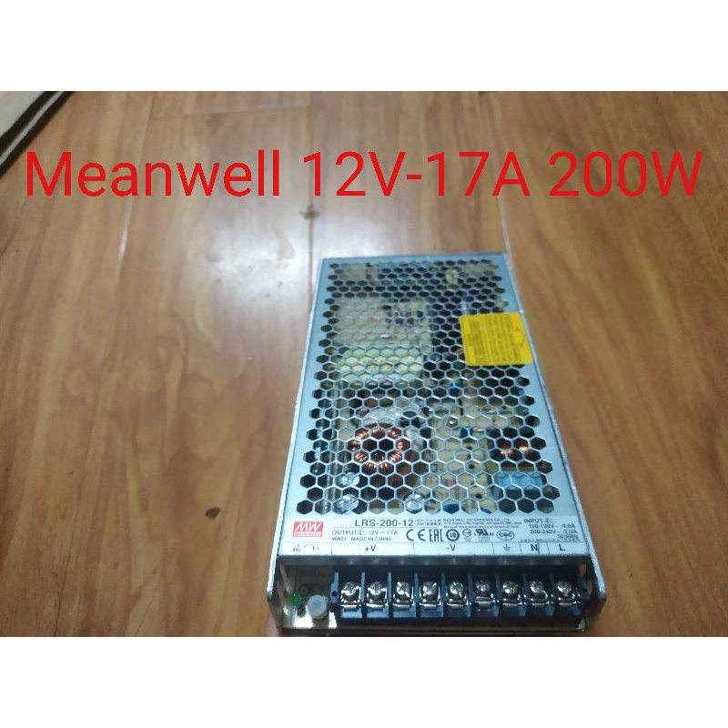 Nguồn tổ ong Meanwell 12V-10A 12V - 25A  12V-37.5A 12V-83A 12V-40A. Hàng cũ tháo máy.