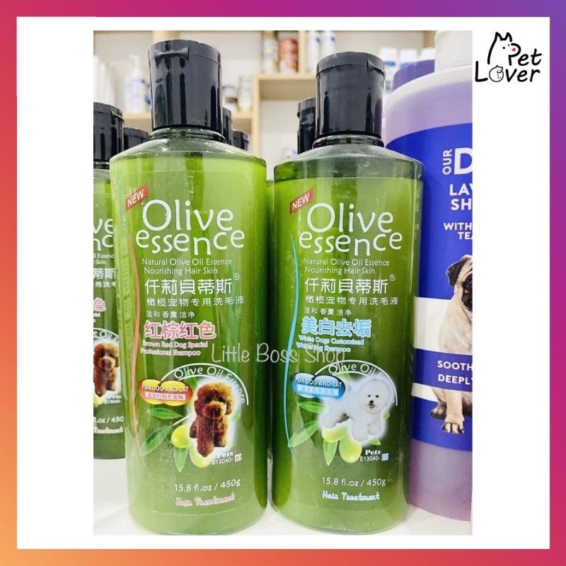 [FREESHIP] Sữa Tắm Olive Essence 450ml Cho Chó Mèo [FREESHIP]