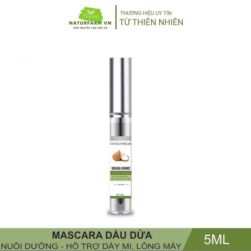 Mascara dầu dừa tinh khiết 5ML - dưỡng mi, dưỡng lông mày | BigBuy360 - bigbuy360.vn