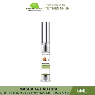  Mascara dầu dừa tinh khiết 5ML - dưỡng mi, dưỡng lông mày