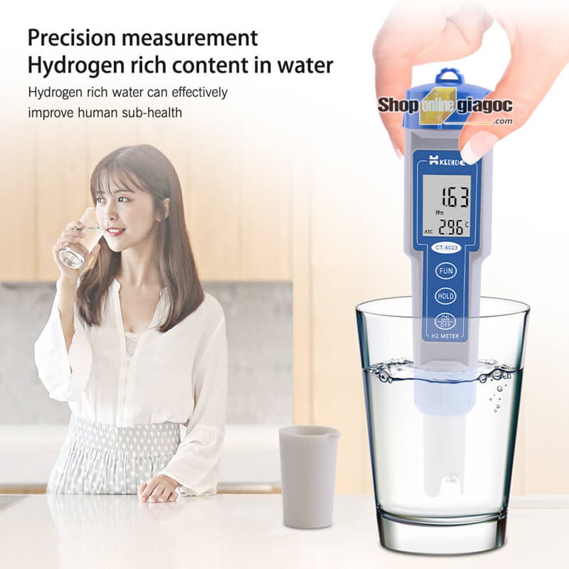 Bút Đo Hydrogen Kiểm Tra Hàm Lượng H2 Trong Nước CT-8023/CT-8023L