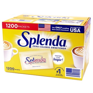 Đường ăn kiêng Splenda thùng 1200 gói của Mỹ cho người ăn kiêng, tiểu đường