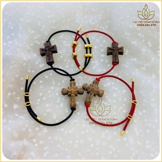 Vòng tay Thánh Giá Trầm Hương - Lạc Việt Trầm Hương