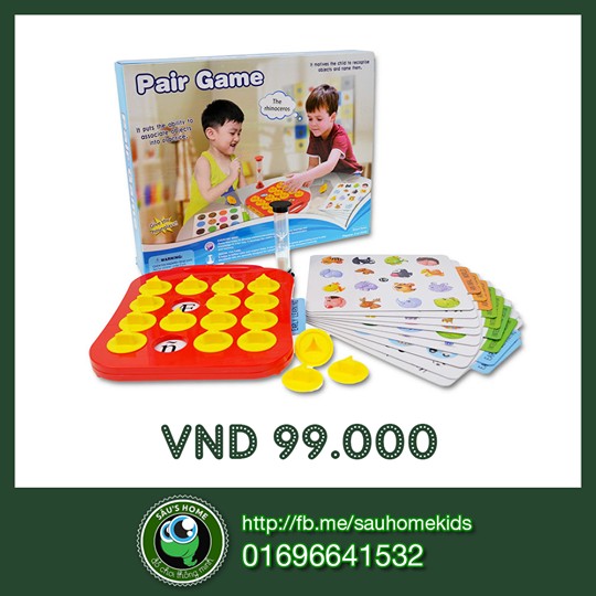 Pair game (Age 3+)