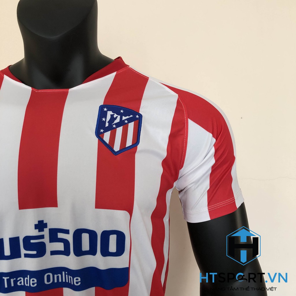 Áo CLB Atletico Madrid sân cỏ nhân tạo chính hãng, Áo đấu Aletico Xanh