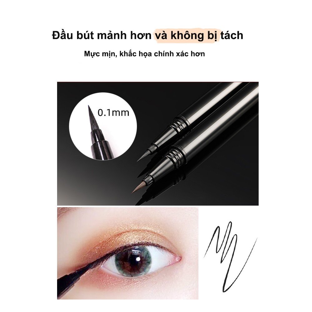 [Hàng mới về] Bút kẻ mắt đầu cứng Unny Club không lem không thấm nước và mồ hôi | BigBuy360 - bigbuy360.vn