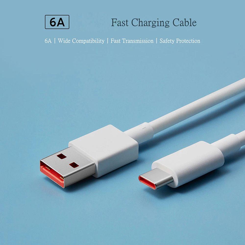 Cáp Sạc Nhanh 6A 66W 6A 1 / 1.5 / 2M Type C USB 6A Kỹ Thuật Số