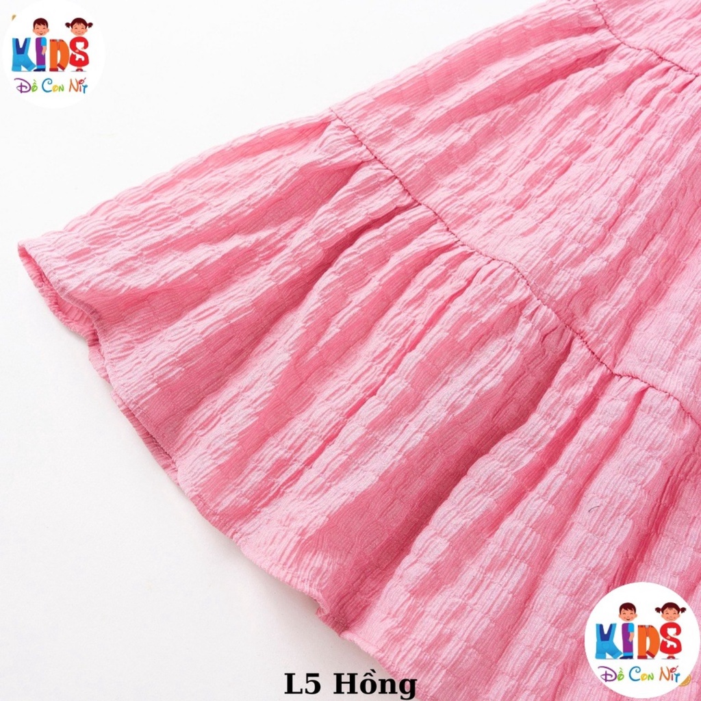 VÁY XÒE SÁT NÁCH ĐŨI XỐP CAO CẤP CỰC MÁT BÉ GÁI - ĐẦM TRẺ EM