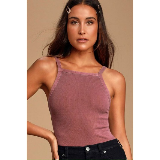 Áo phông cotton nữ hai dây dư xịn vnxk