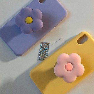 Mẫu dán điện thoại cần tay griptok bông hoa G6