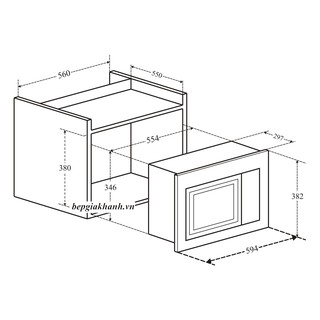 Lò vi sóng âm tủ Bosch BEL554MB0