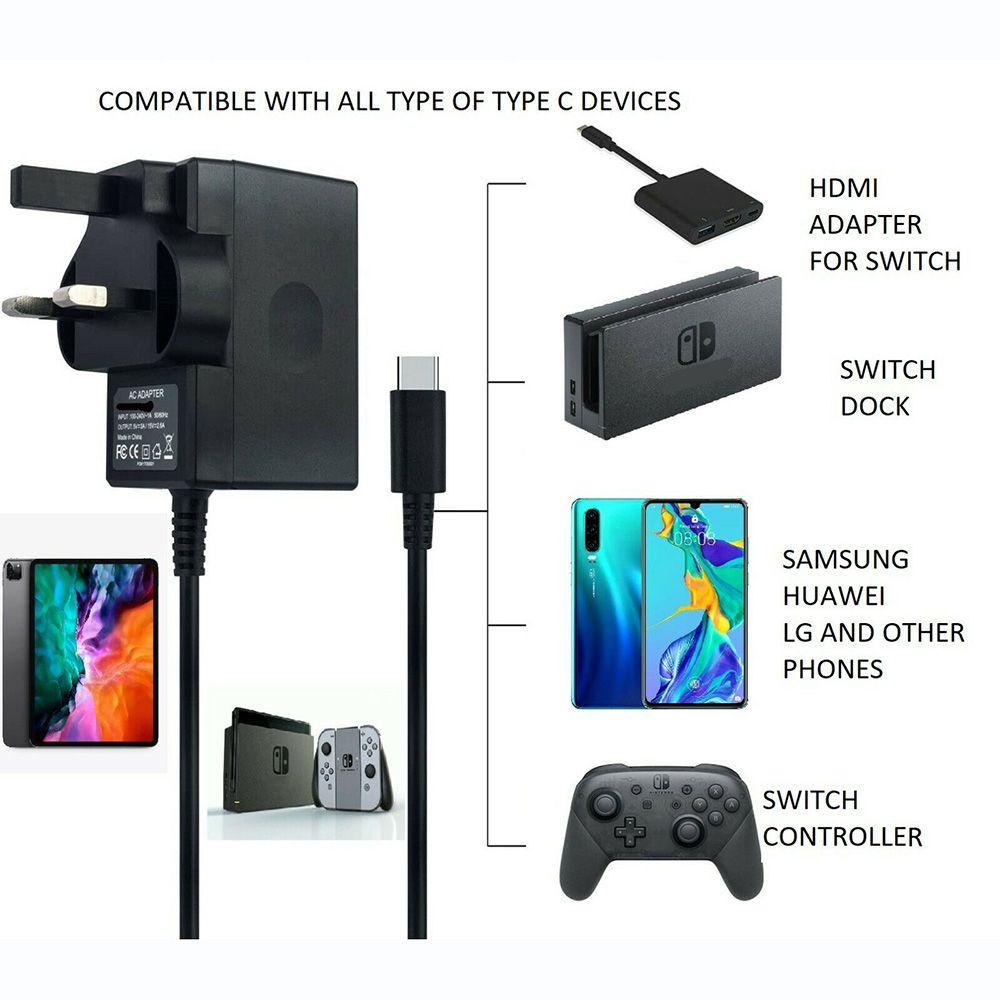 BTLIMER Đế Sạc Nhanh Cho Tay Cầm Chơi Game Nintendo Switch Lite Pro