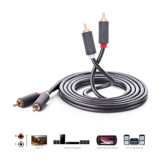 Cáp Âm Thanh 2RCA ra 2RCA UGREEN AV104 Cao Cấp
