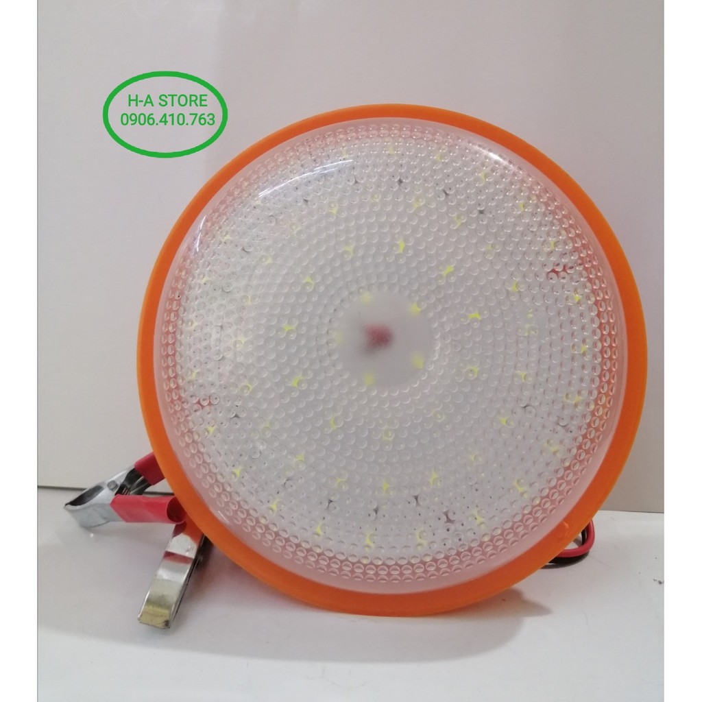 Bóng đèn LED kẹp bình 12V 30W hình trụ / 80W hình đĩa