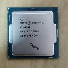 CPU intel I5 - 6600 Tray không box+tản