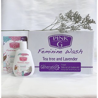 Dung Dịch Vệ Sinh Phụ Nữ PinkG (Thùng 12 Chai)