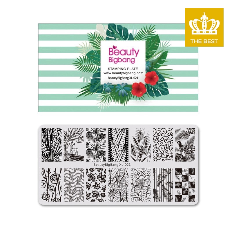 [Hàng mới về] Bộ in móng tay beautybigbang họa tiết đẹp mắt xinh xắn