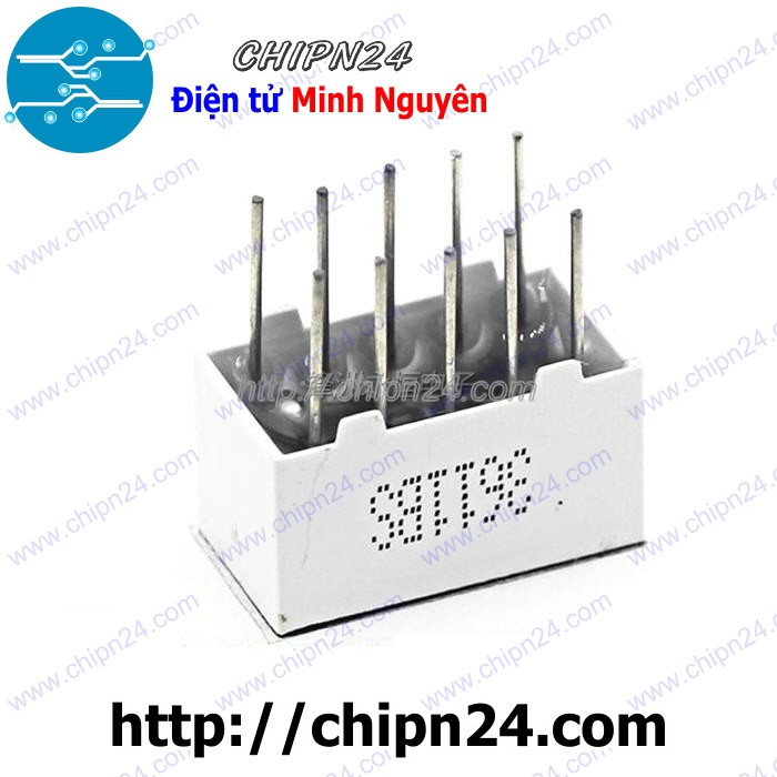 [3 CON] (F24) Led 7 Đoạn 0.36 inch 1 Số Anot chung (Sáng Đỏ) 8x14mm