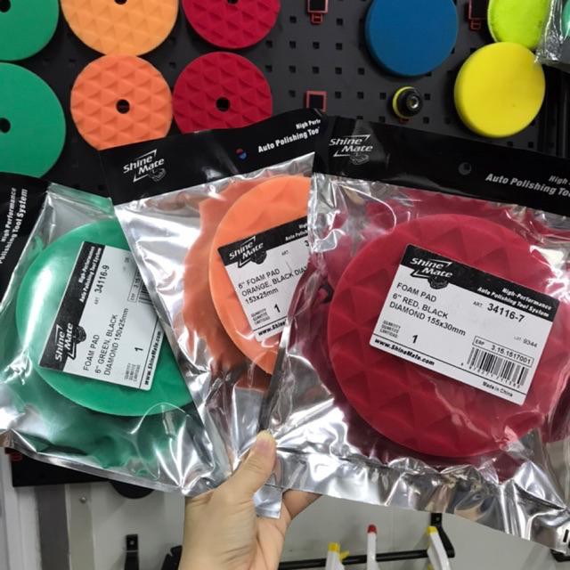 Phớt mút kim cương 5" - đánh bóng chuyên nghiệp