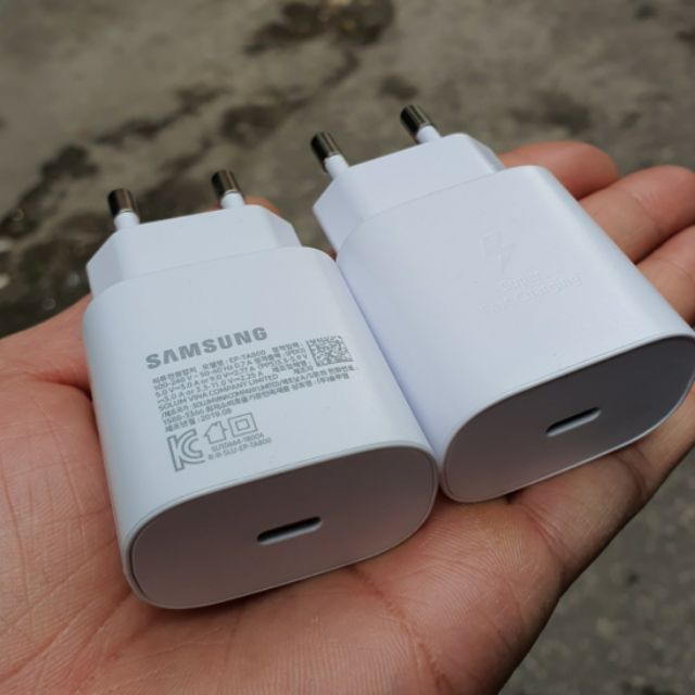 Sạc siêu nhanh 25W EP-TA800 cho Samsung Galaxy S10 5G - Note 10 Seri - S21 Seri - Z Flip 3 - Z Fold 3 - Hàng chính hãng