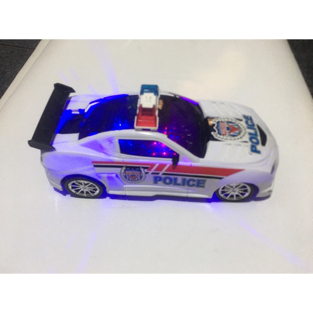 Xe cảnh sát điều khiển đèn nhạc