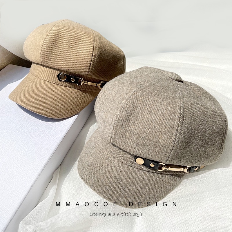 Mũ Beret Thời Trang Thu Đông Phong Cách Hàn Quốc Cho Nữ