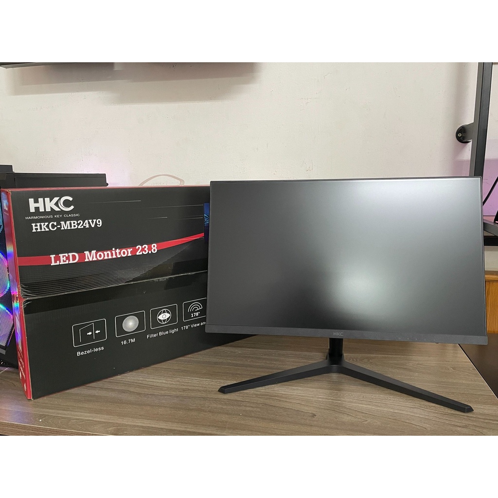 Màn hình máy tính HKC MB24V9 23.8 inch FHD IPS 75Hz (Hàng Chính Hãng)
