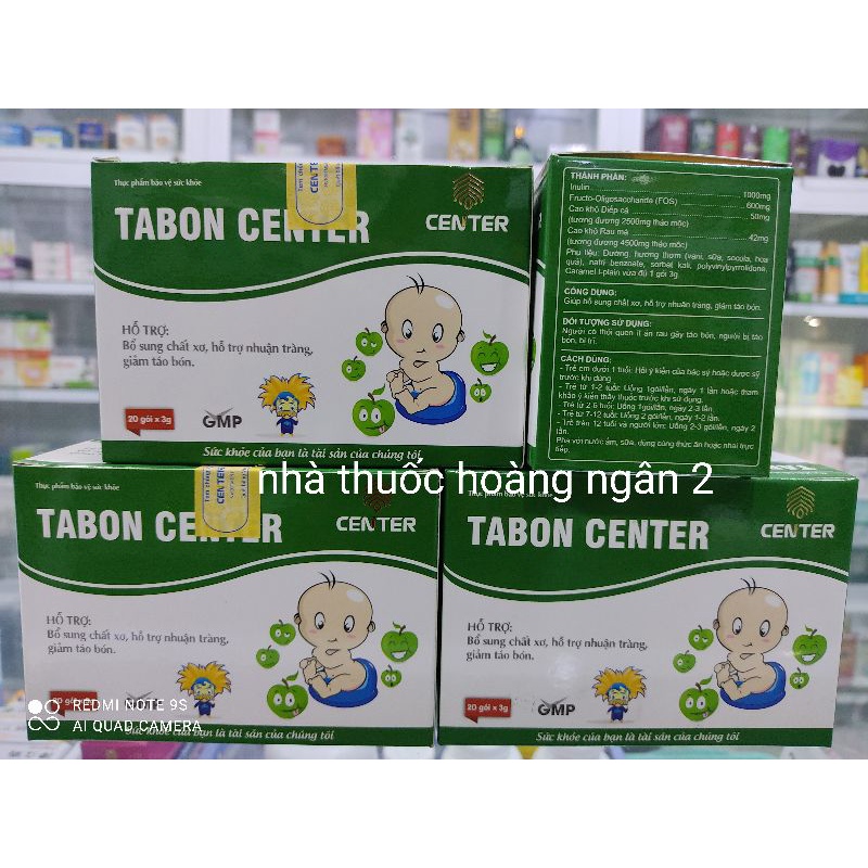 (Chính Hãng) Táo Bón Center - Bổ sung chất xơ, hỗ trợ nhuận tràng, giảm táo bón