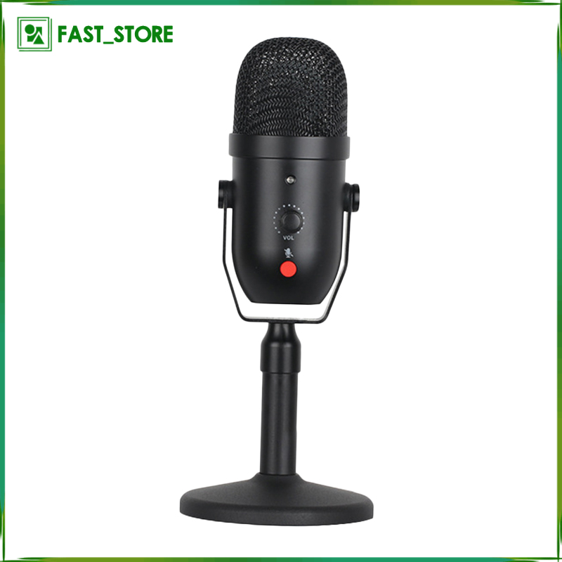 USB Microphone for Computers, Condenser PC Microphone for & Windows, Professional Plug & Play Studio Microphone for Games, Podcasts, Streaming