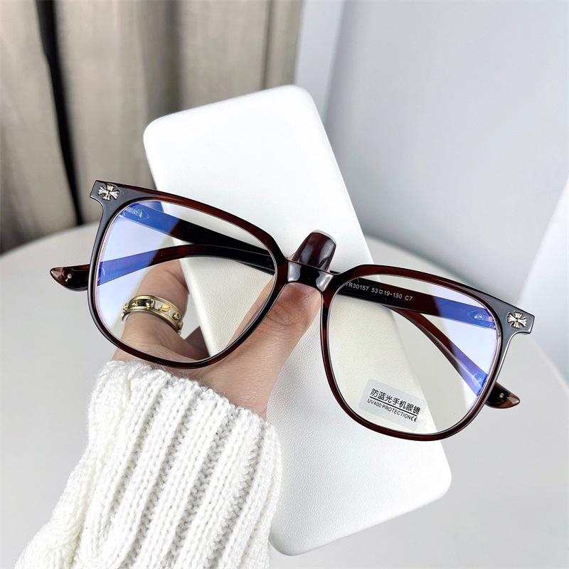 Kính Mát Gọng Vuông TR90 Thời Trang Hàn Quốc Cho Nam Nữ
