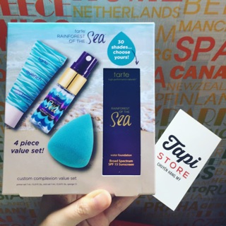 Set kem nền Tarte Rainforest of the Sea Water Foundation