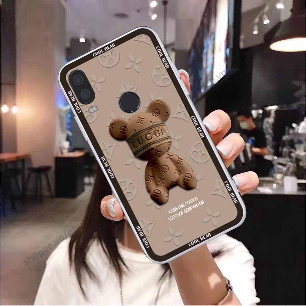 Ốp Vsmart Active 1 / Active 1 Plus / Active 1+ bear, k@ws thương hiệu phong cách ốp lưng thời trang cao cấp