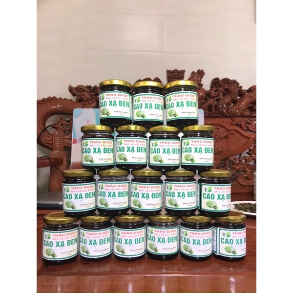 Cao xạ đen đóng lọ tịnh 100g