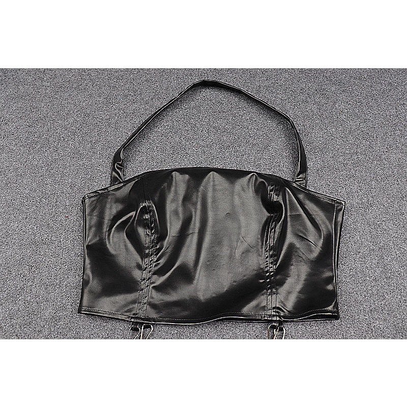 DUNEA Áo chất liệu da không tay thời trang cao cấp dành cho nữ