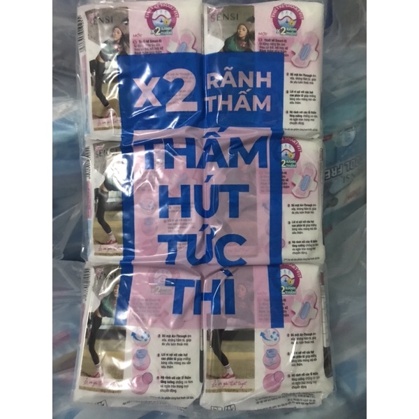 Combo 3/ 6 gói  Băng vệ sinh Sensei khô thoáng cho da (8 miếng)