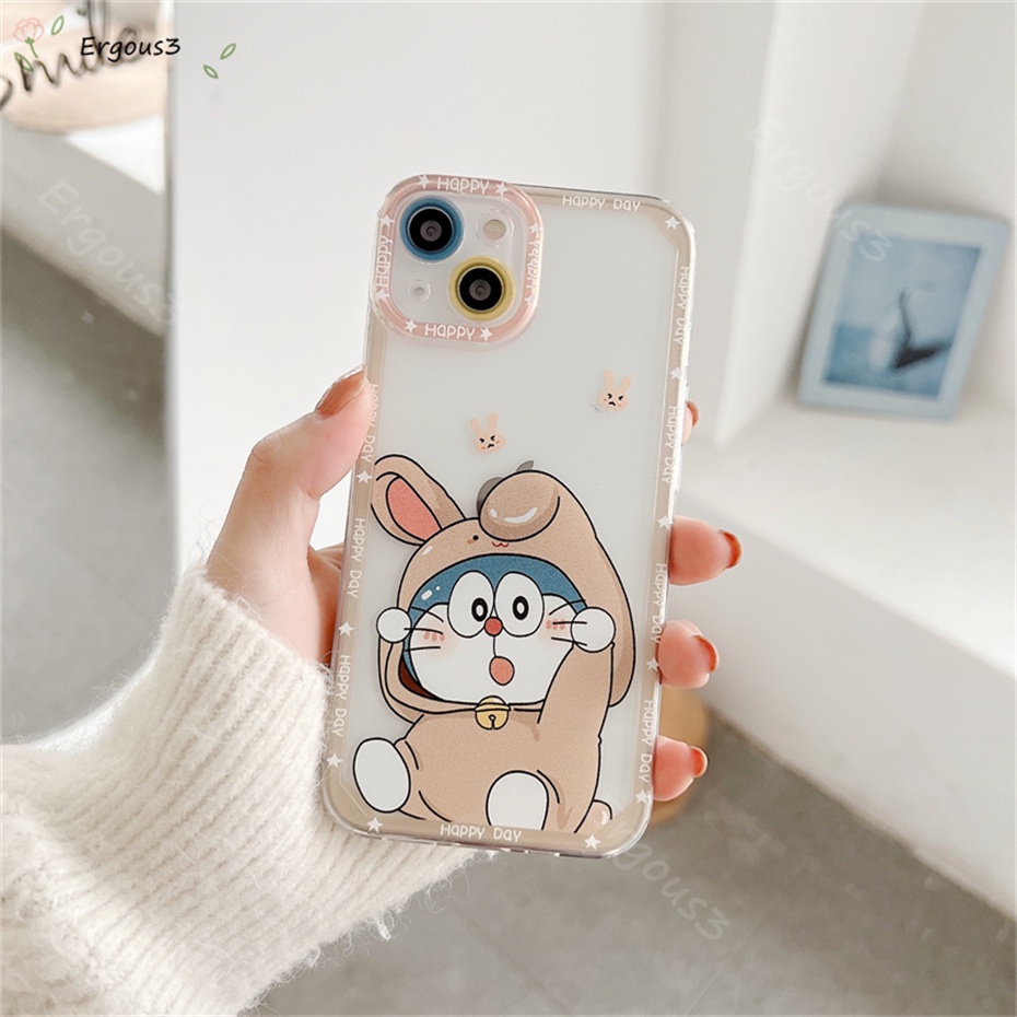 Ốp Điện Thoại Mềm In Hình Doraemon Cho Samsung A03 A22 A02 A02S A32 A52 A72 S22 S21 Ultra Plus A51 A71 A50 A50S A30S