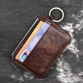 [Ví handmade] Ví thẻ da bò thật 100% | ABLeather