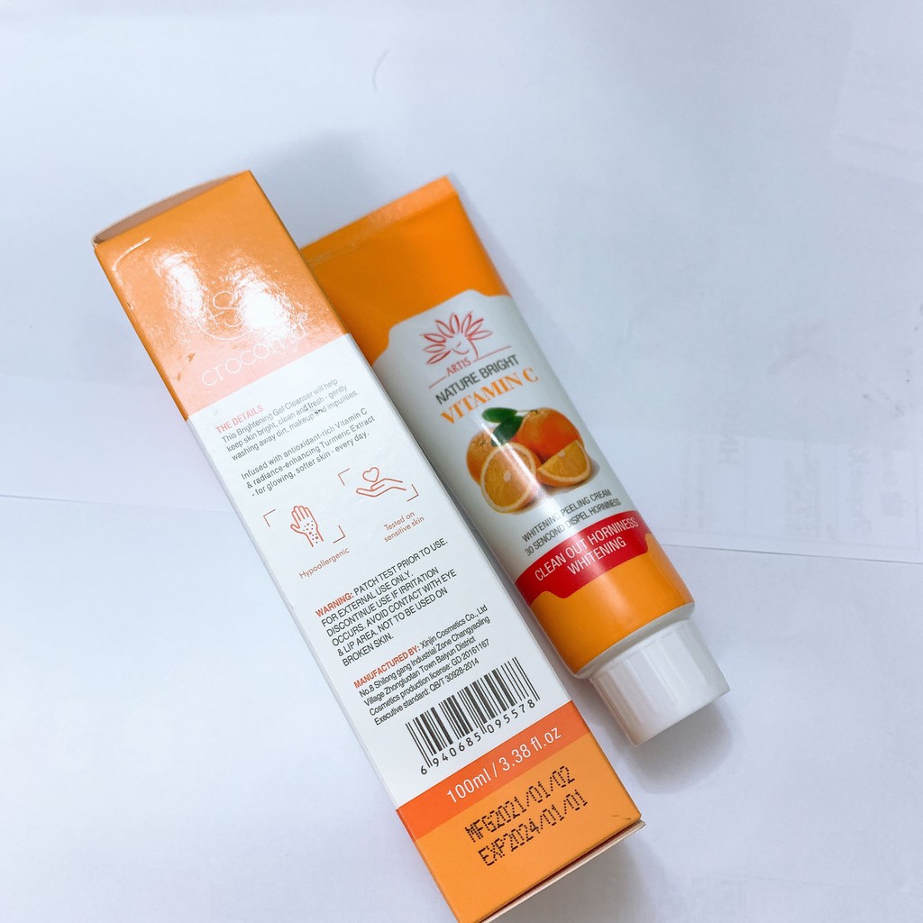 Gel Tẩy Da Chết Vitamin C 100ml