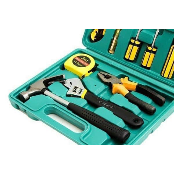 Bộ dụng cụ sửa chữa đa năng SSR 16 chi tiết full hộp đựng tiện lợi MiibooShi D2.076