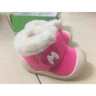 Giày boot lót lông dày siêu ấm cho bé trai bé gái (có ảnh thật)