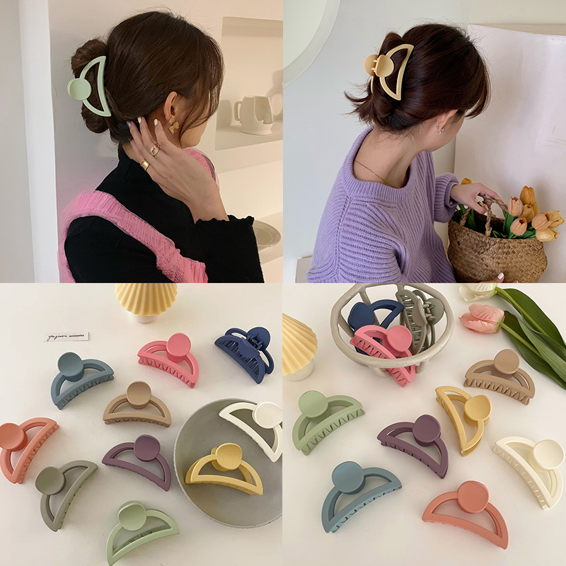 Kẹp Tóc Màu Ngọt Ngào Phong Cách Hàn Quốc Cho Nữ