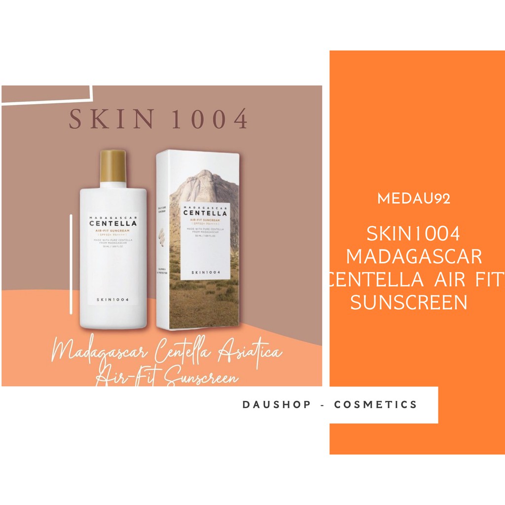 Kem chống nắng Skin1004 Madagascar centella air fit suncream SPF50+PA++++